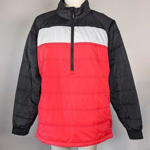 Cutter & Buck Men's Thaw Insulated Packable Pullover in Red, NWT | XXXL